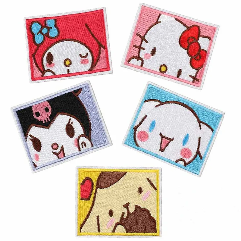 Sanrio Kuromi My Melody Kitty мультяшная вышитая печать украшение одежды искусственная вышивка нашивка для влюбленных платье подарок
Sanrio Kuromi My Melody Kitty мультяшная вышитая печать украшение одежды искусственная вышивка нашивка для влюбленных платье подарок