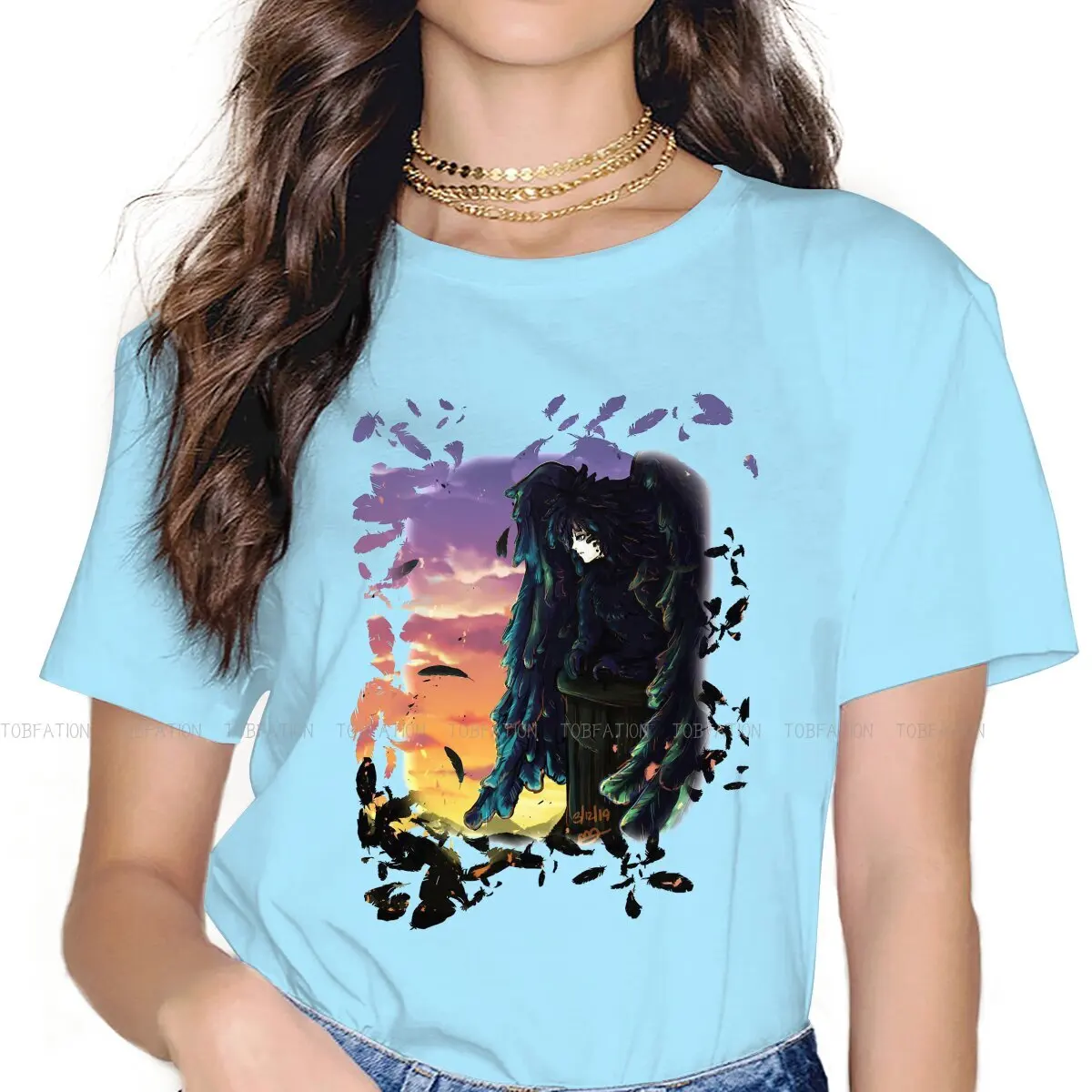 Beast Form Sweet Girls Women T-Shirt Howls Moving Castle Sophie Animated Film Blusas Harajuku Casual Short Sleeve Vintage Tops
Beast Form Sweet Girls Women T-Shirt Howls Moving Castle Sophie Animated Film Blusas Harajuku Casual Short Sleeve Vintage Tops