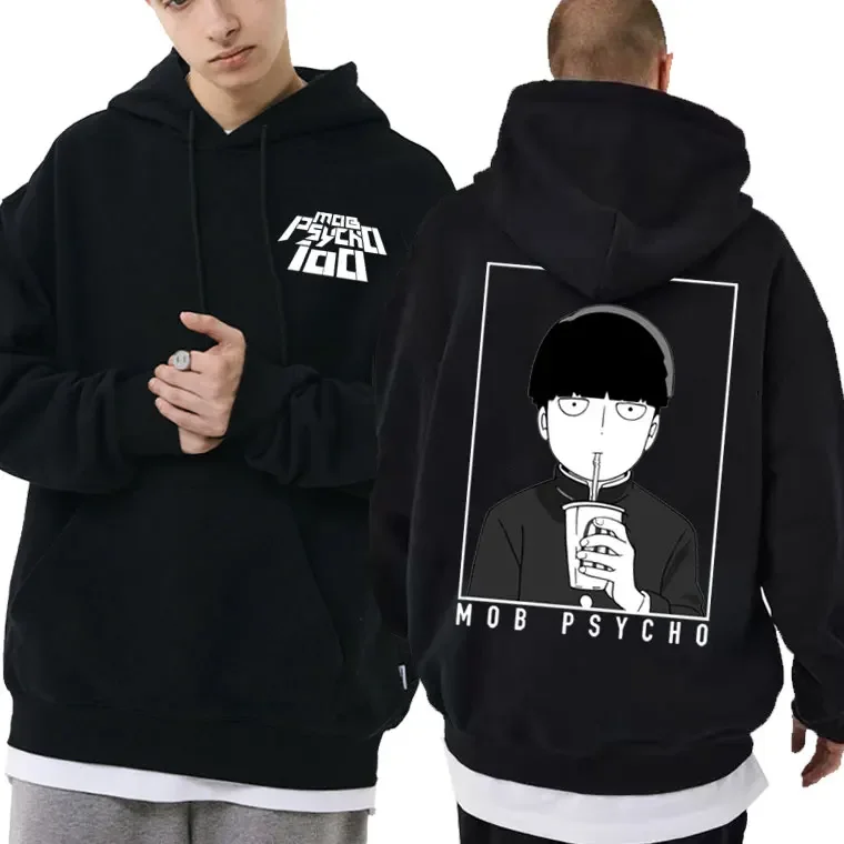 Anime Men Women Fashion Loose Streetwear Sweatshirts Mob Psycho 100 Print Hoodie Funny Shigeo Kageyama Manga Oversized Hoodies
Anime Men Women Fashion Loose Streetwear Sweatshirts Mob Psycho 100 Print Hoodie Funny Shigeo Kageyama Manga Oversized Hoodies