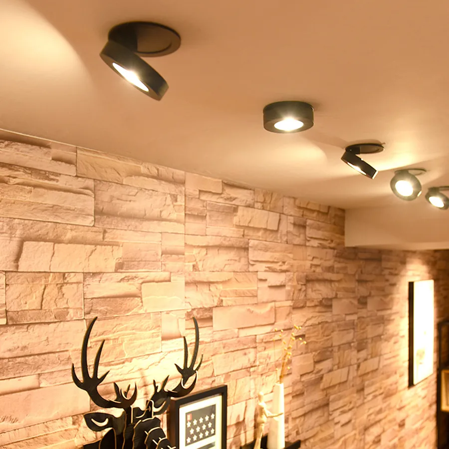 

360° Rotating Recessed LED Downlight 3W 5W 7W 10W Bedroom Corridor Aisle Kitchen Ceiling Spotlight Lamp Foldable Spot Light