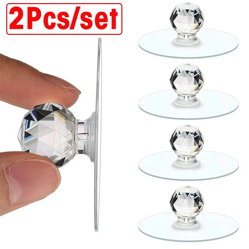 10/2PCS Transparent Crystal Door Knobs Cabinet Drawer Door Knobs Handles Self-adhesive Handle with Hook Function Door Wall Decor
10/2PCS Transparent Crystal Door Knobs Cabinet Drawer Door Knobs Handles Self-adhesive Handle with Hook Function Door Wall Decor