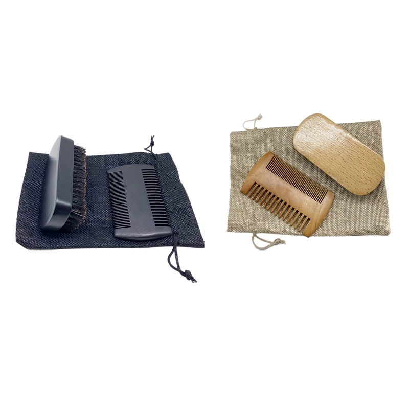 3Pcs/Set Beard Brush and Comb Boar Bristle Beard Brush for Men - Facial Hair Care for Men Mustache Styling
3Pcs/Set Beard Brush and Comb Boar Bristle Beard Brush for Men - Facial Hair Care for Men Mustache Styling
