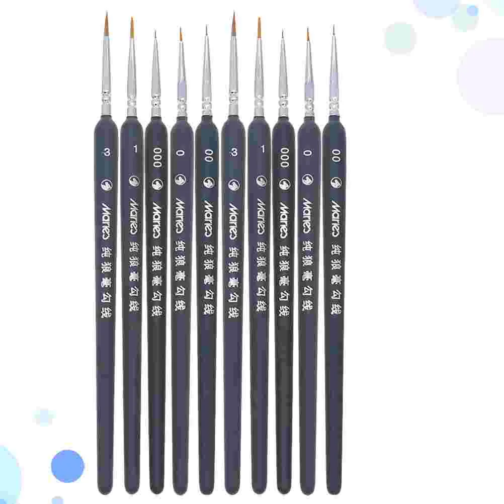 10 Pcs Watercolor Brush Set Artist Painting Brushes Oil Paintbrush Detail Brush Set Wooden Fine Detail Brushes
10 Pcs Watercolor Brush Set Artist Painting Brushes Oil Paintbrush Detail Brush Set Wooden Fine Detail Brushes