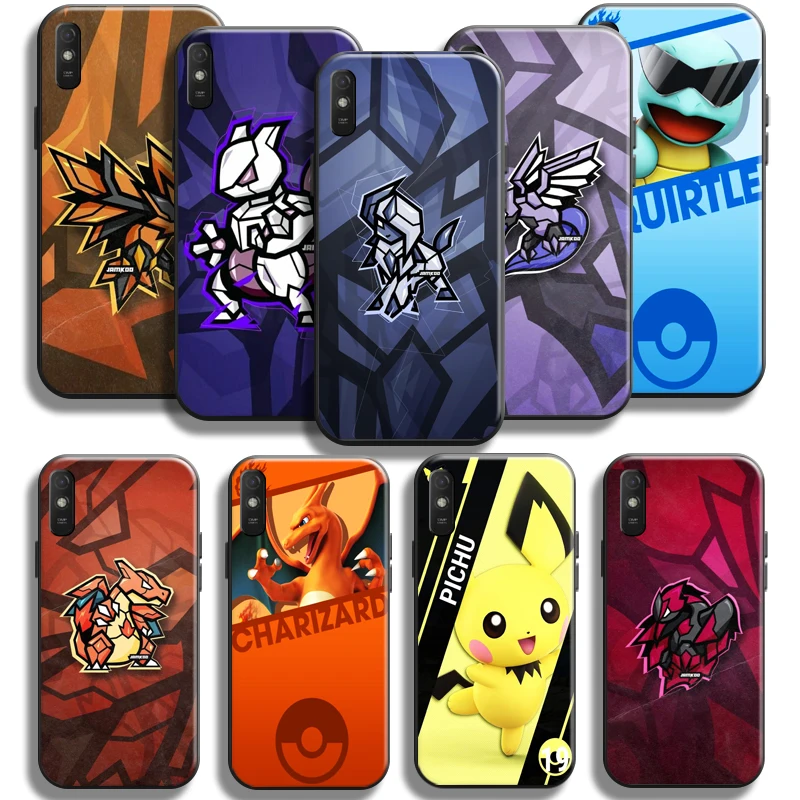 Japan Pokemon Pikachu Case For Xiaomi Redmi 9A Phone Case For Redmi 9AT TPU Carcasa Coque Black Liquid Silicon Back
Japan Pokemon Pikachu Case For Xiaomi Redmi 9A Phone Case For Redmi 9AT TPU Carcasa Coque Black Liquid Silicon Back