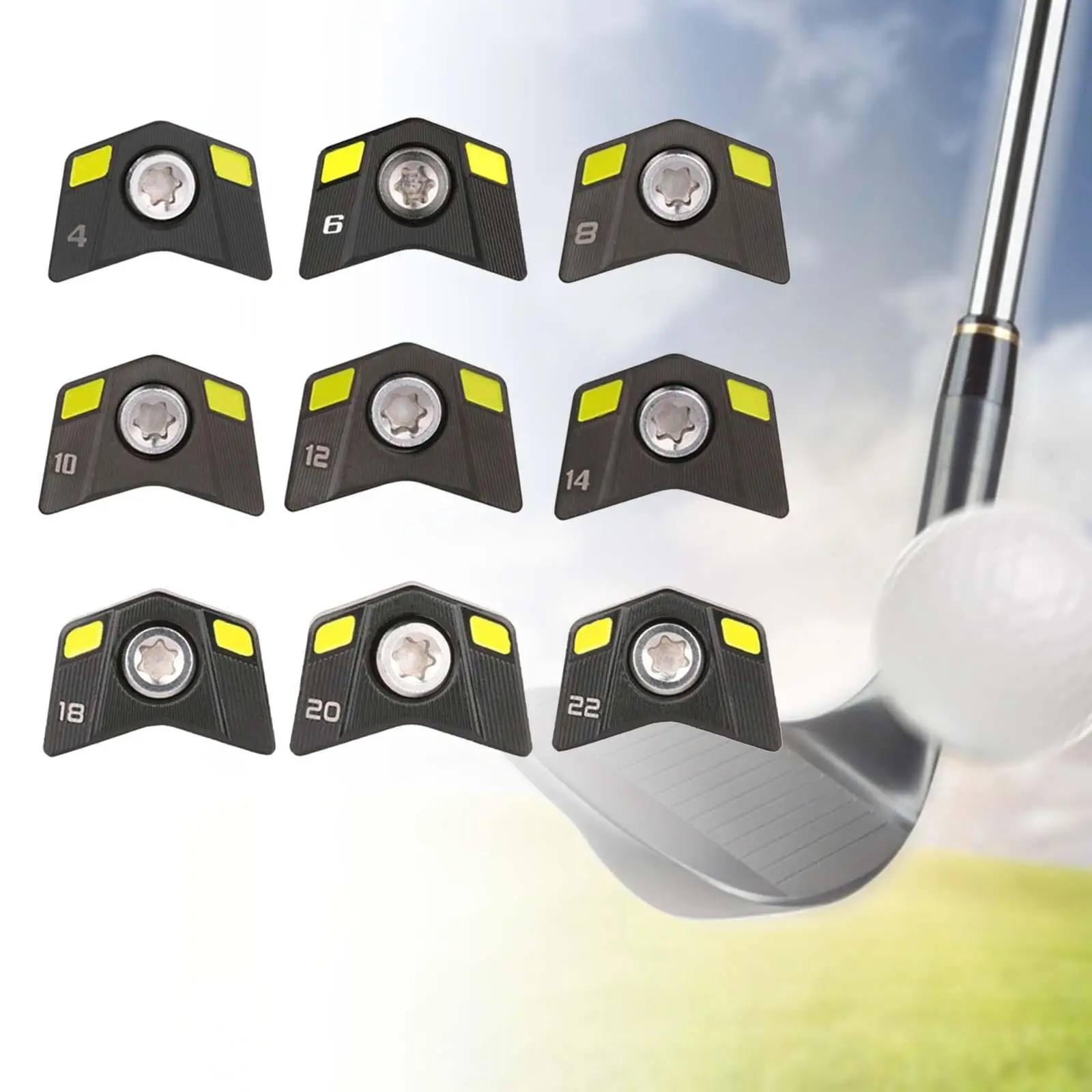 Golf Weight Screw Golf Head Weight Replacement Portable Golf Driver Weights for Beginner Indoor Outdoor Golfer Accessories
Golf Weight Screw Golf Head Weight Replacement Portable Golf Driver Weights for Beginner Indoor Outdoor Golfer Accessories