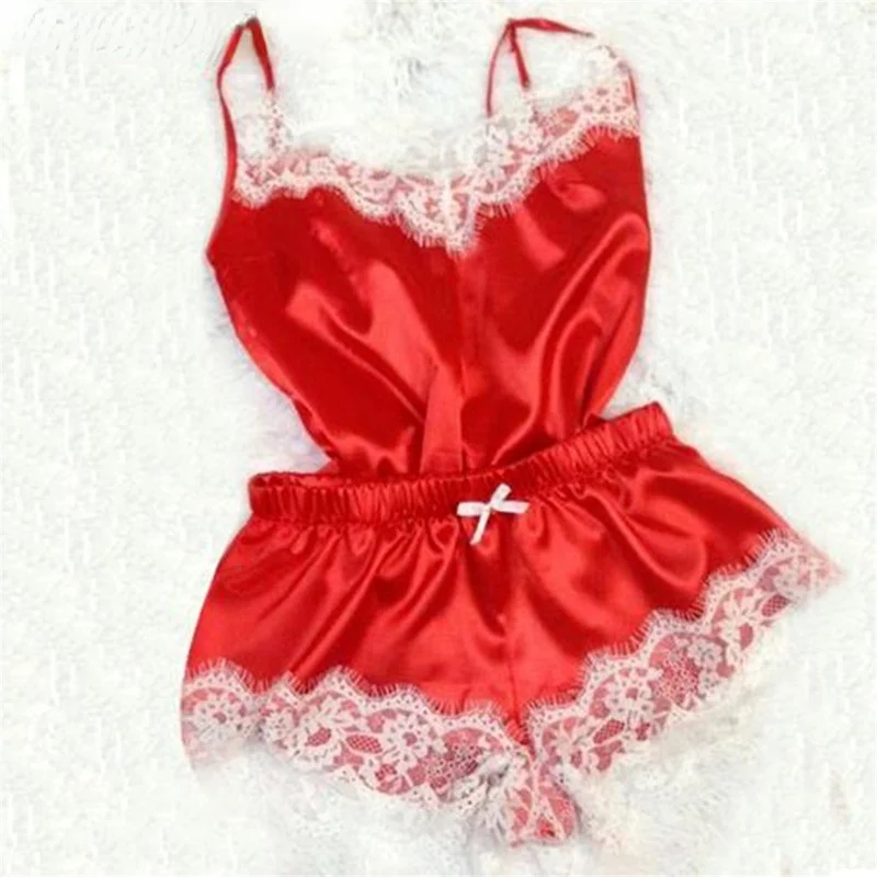 Lingerie Sexy Bra Set Women Pajamas Sleeveless Straps Lace Trim Satin Camisole Pajama Set Bra Women Short Homewear Set pajamas
Lingerie Sexy Bra Set Women Pajamas Sleeveless Straps Lace Trim Satin Camisole Pajama Set Bra Women Short Homewear Set pajamas