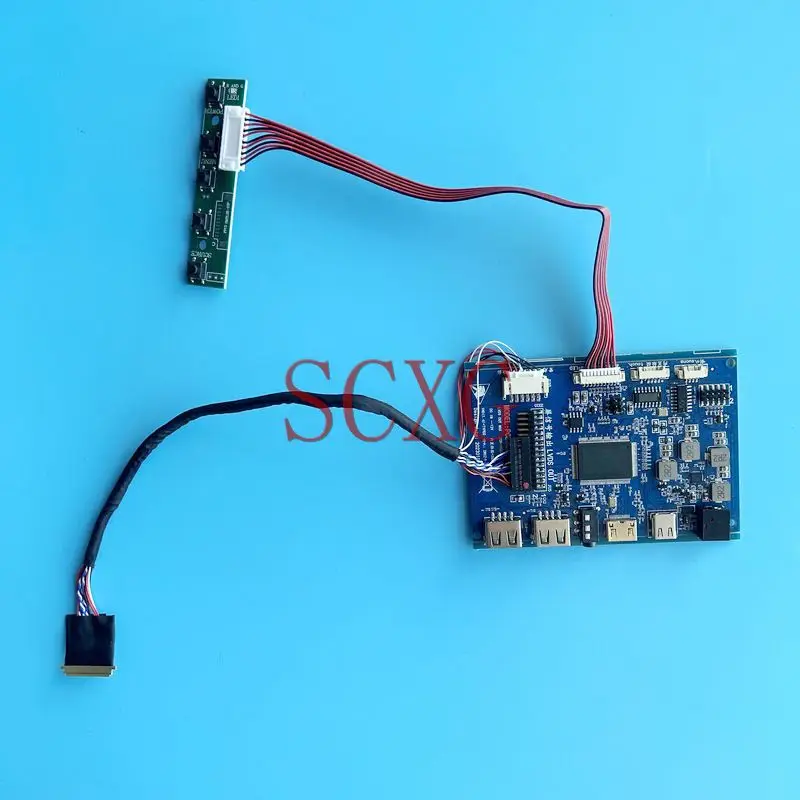 For N156HGE DIY Kit PCB 862 Controller Driver Board LVDS 40 Pin 2-USB TYPE-C Mini HDMI-Compatible 1920*1080 15.6" Laptop Display
For N156HGE DIY Kit PCB 862 Controller Driver Board LVDS 40 Pin 2-USB TYPE-C Mini HDMI-Compatible 1920*1080 15.6" Laptop Display