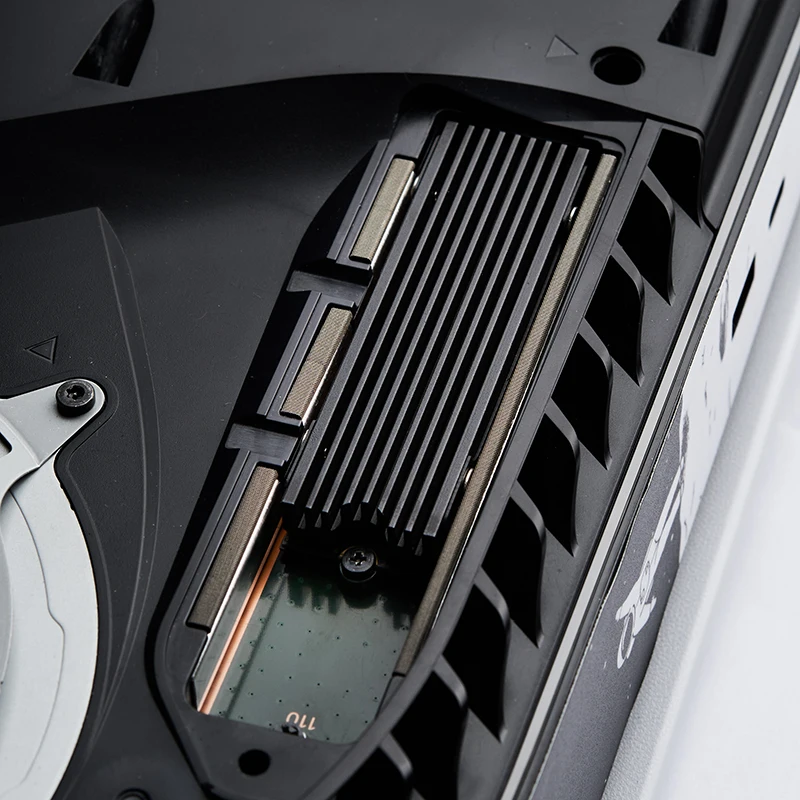 

M.2 2280 радиатор NVME NGFF SSD Охлаждающий радиатор из алюминиевого сплава теплостойкий с термосиликоновой подкладкой для игровой консоли PS5