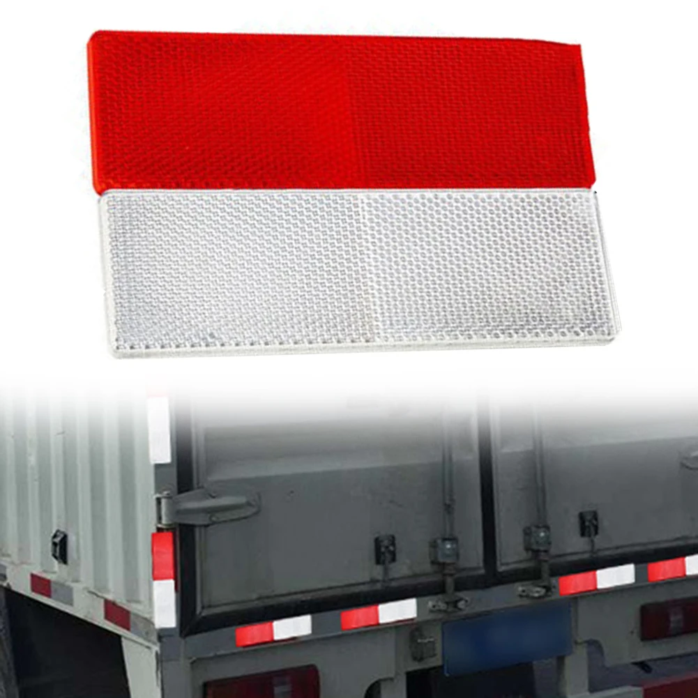 2pcs Red And White Truck Reflective Warning Tape Rectangular Safety Stickers For Cars Trucks Trailer Night Light Reflector
2pcs Red And White Truck Reflective Warning Tape Rectangular Safety Stickers For Cars Trucks Trailer Night Light Reflector