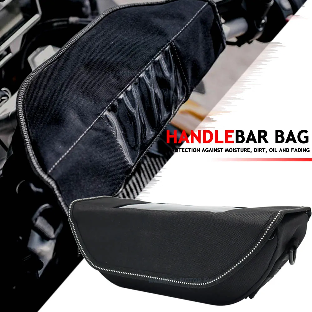 

For Yamaha SIDEWINDER M-TX LE 162 SRVENTURE DX SRVIPER L-TX X-TX Motorcycle Waterproof And Dustproof Handlebar Storage Bag