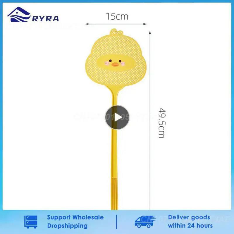 Long Handle Flyswatter Cartoon Pe Material Mosquito Swatter Fly Swatter Durable Flying Insect Bat Plastic Fly Swatter Swatter
Long Handle Flyswatter Cartoon Pe Material Mosquito Swatter Fly Swatter Durable Flying Insect Bat Plastic Fly Swatter Swatter