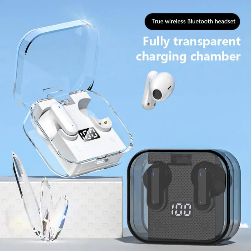 Headphones With Mic Transparent Wireless Power Display Bluetooth5.2 Long Standby Headsets For Apple Iphone Xiaomi Huawei
Headphones With Mic Transparent Wireless Power Display Bluetooth5.2 Long Standby Headsets For Apple Iphone Xiaomi Huawei