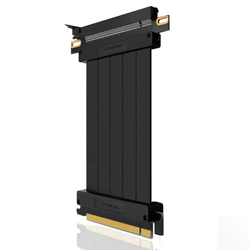 PCIE 3.0 16X Extreme High Speed Riser Cable PCI Express Port GPU Extension Card-Straight Connector 20Cm
PCIE 3.0 16X Extreme High Speed Riser Cable PCI Express Port GPU Extension Card-Straight Connector 20Cm