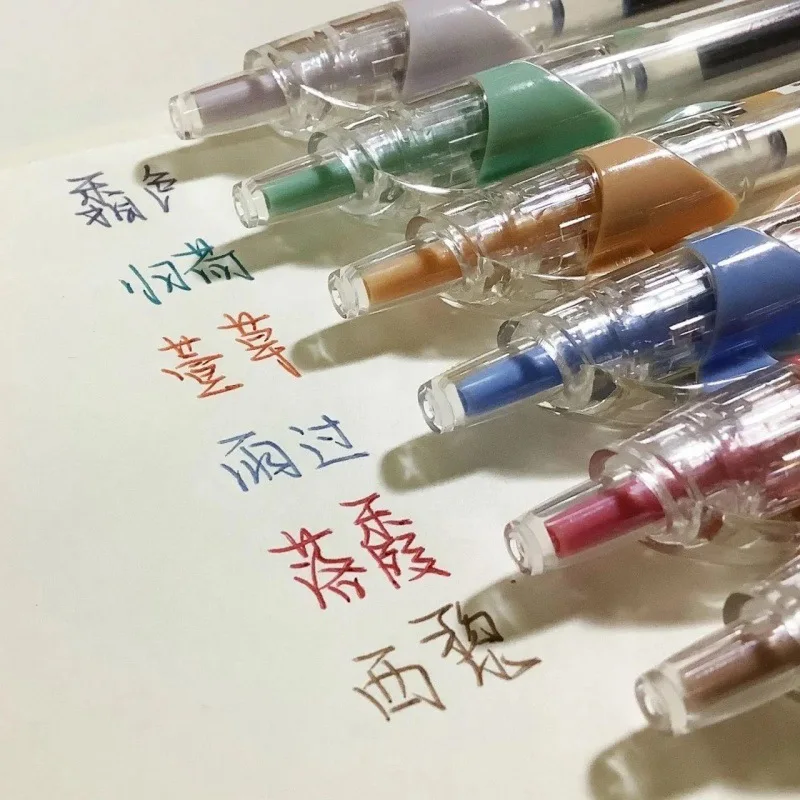 Ins Высококачественная цветная гелевая ручка в стиле ретро 0,5 мм ручка-маркер для студентов
Ins Высококачественная цветная гелевая ручка в стиле ретро 0,5 мм ручка-маркер для студентов