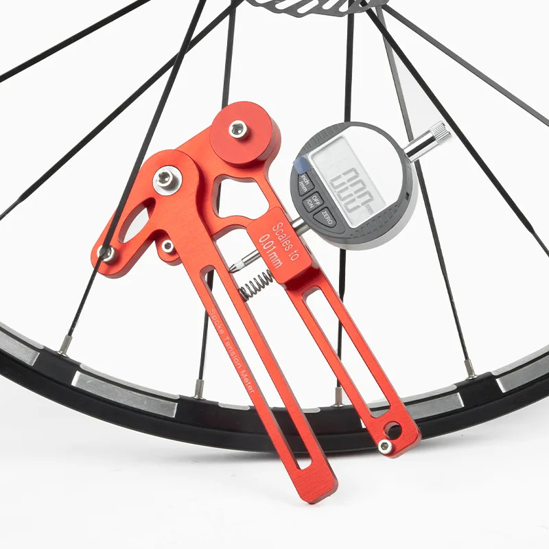 Spoke Tension Tester Digital Scale 0.01mm Bike Indicator Meter Tensiometer Bicycle Spoke Tension Wheel Builders Tool Repair
Spoke Tension Tester Digital Scale 0.01mm Bike Indicator Meter Tensiometer Bicycle Spoke Tension Wheel Builders Tool Repair