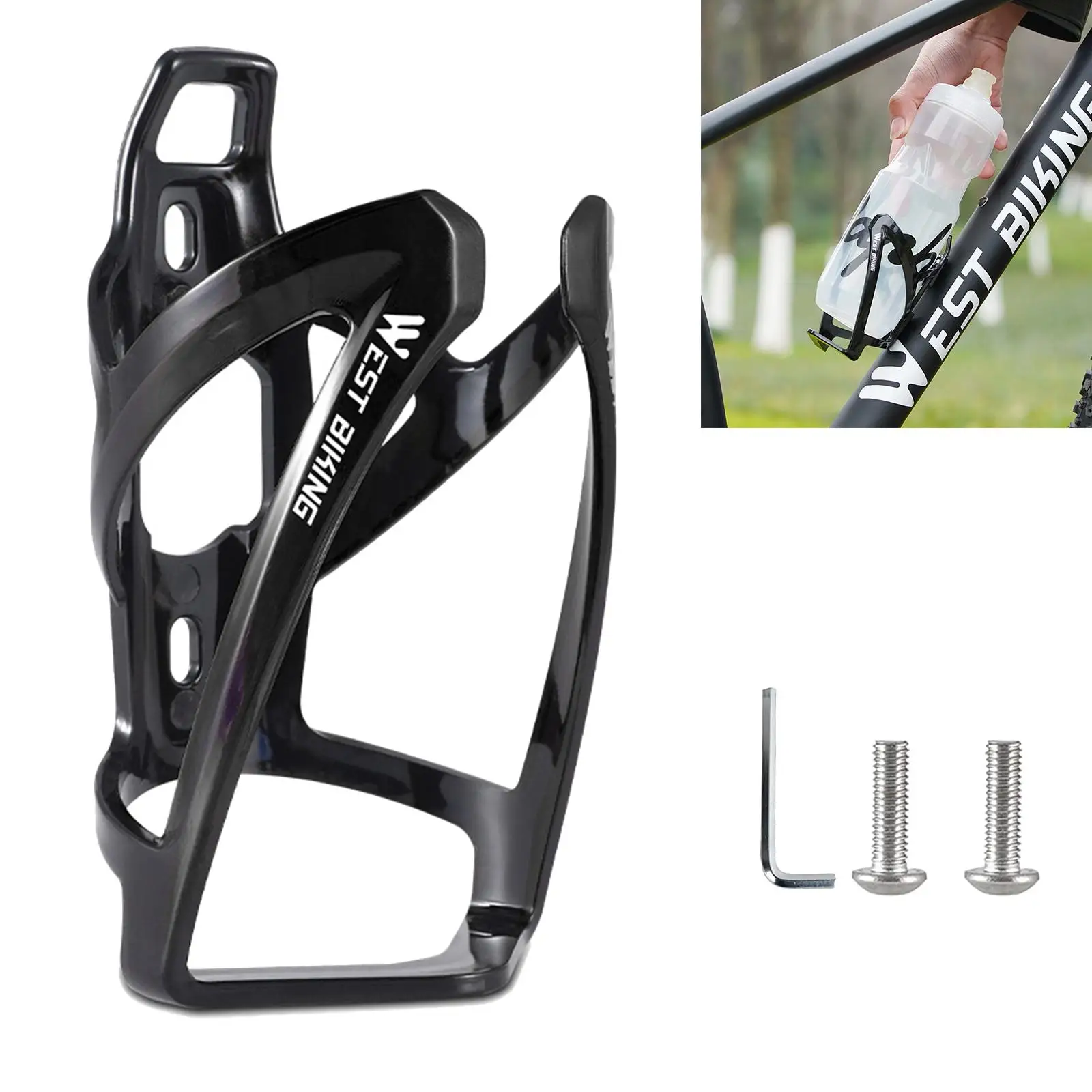 Bycicle Water Bottle Holder With Screws Bike Water Drink Holder Rack Bike Cup Holder Bicycle Bottle Cage Mountain Bike Accessory
Bycicle Water Bottle Holder With Screws Bike Water Drink Holder Rack Bike Cup Holder Bicycle Bottle Cage Mountain Bike Accessory