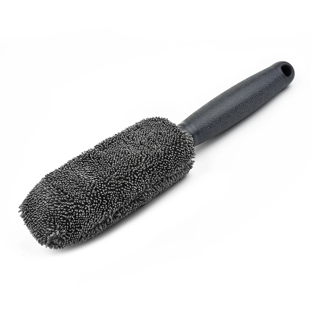 1PC Car Wheel Cleaning Brush Tool Tire Washing Clean Soft Bristle Cleaner Black Microfiber Braid Cloth 28 X 5 Cm Automotive Care
1PC Car Wheel Cleaning Brush Tool Tire Washing Clean Soft Bristle Cleaner Black Microfiber Braid Cloth 28 X 5 Cm Automotive Care