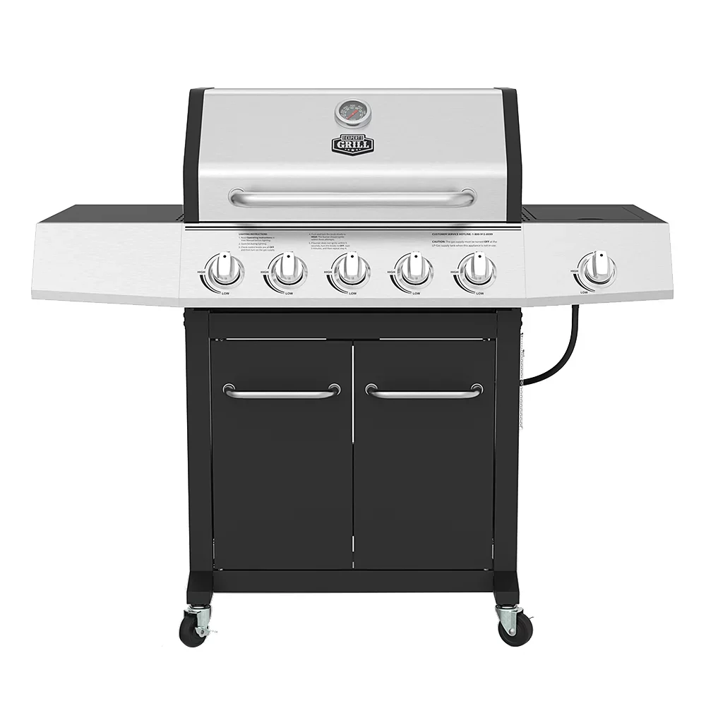 Expert Grill 5 Burner Propane Gas Grill with Side Burner grill electric 
Expert Grill 5 Burner Propane Gas Grill with Side Burner grill electric