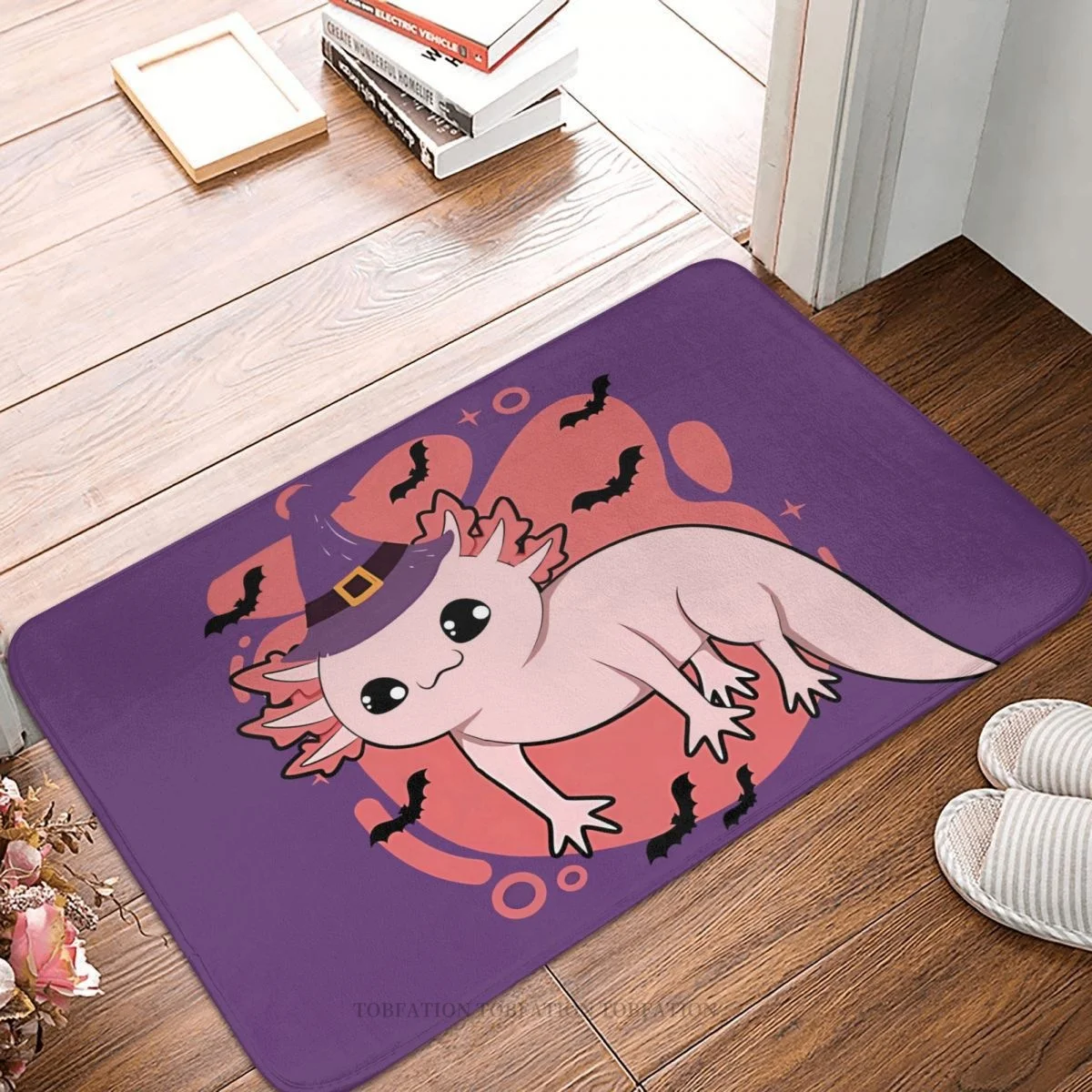 Axolotl Non-slip Doormat Halloween Costume Axoween Bath Bedroom Mat Outdoor Carpet Flannel Modern Decor
Axolotl Non-slip Doormat Halloween Costume Axoween Bath Bedroom Mat Outdoor Carpet Flannel Modern Decor