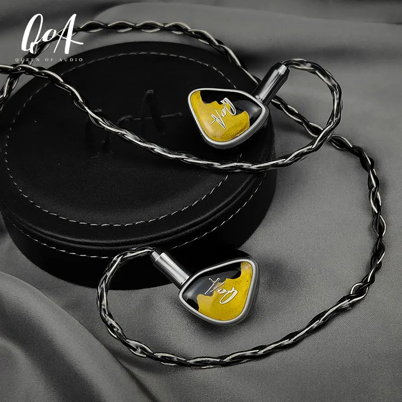 Kinera QoA Margarita Best In Ear HiFI IEMs Earphones 2Sonions EST + 1BA + 1DD Hybrid Driver Wired Monitors with Detachable Cable
Kinera QoA Margarita Best In Ear HiFI IEMs Earphones 2Sonions EST + 1BA + 1DD Hybrid Driver Wired Monitors with Detachable Cable