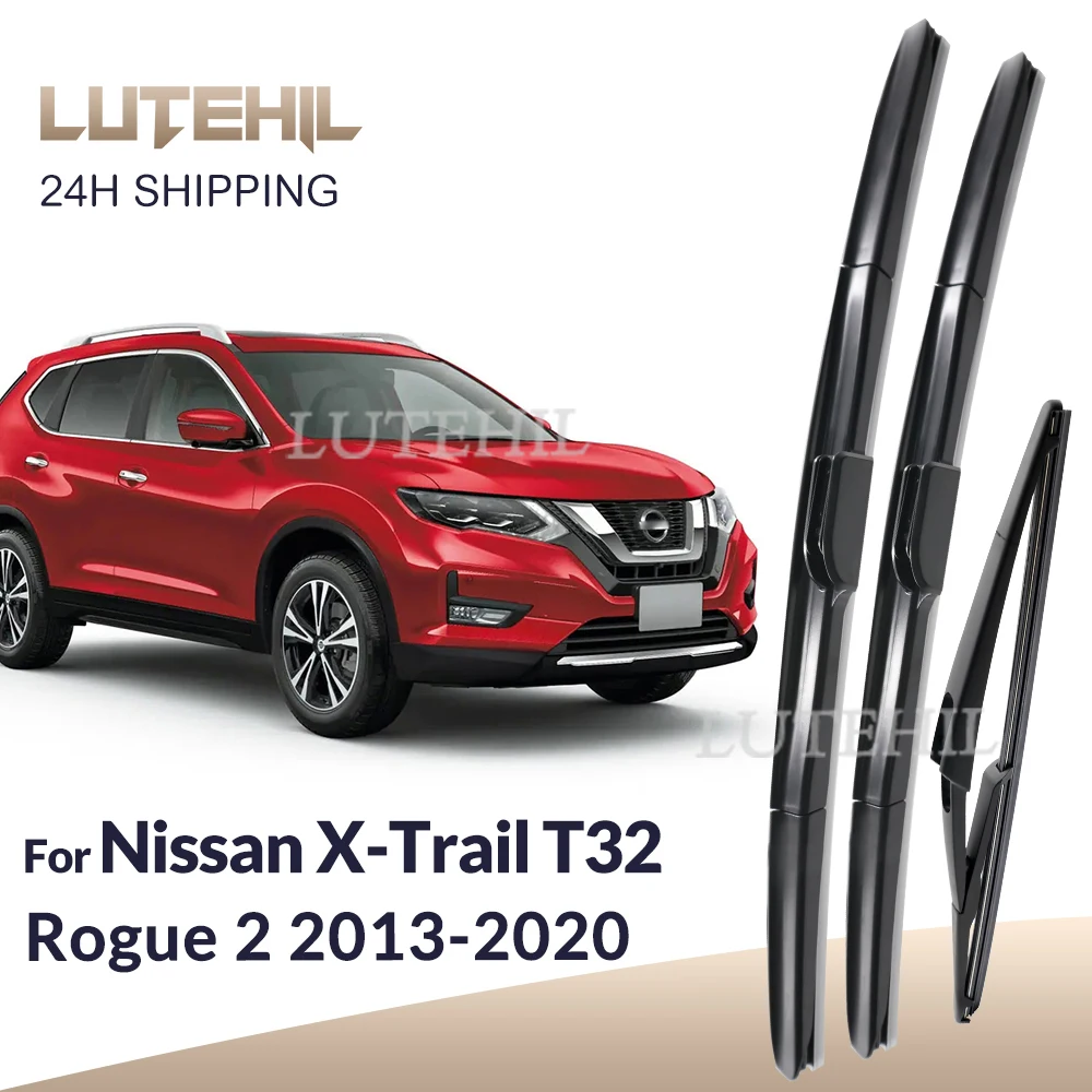 Набор щёток стеклоочистителя для Nissan X-Trail T32 Rogue 2 2013 - 2020 2014 2015, 26/17/12 дюймов
Набор щёток стеклоочистителя для Nissan X-Trail T32 Rogue 2 2013 - 2020 2014 2015, 26/17/12 дюймов