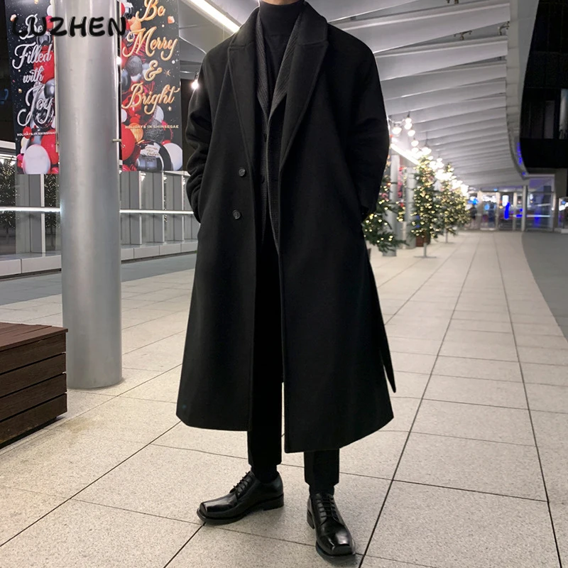 LUZHEN Стильное элегантное мужское однотонное плотное шерстяное пальто длинное 2023 осень-зима модный элегантный новый корейский Тренч 668e22
LUZHEN Стильное элегантное мужское однотонное плотное шерстяное пальто длинное 2023 осень-зима модный элегантный новый корейский Тренч 668e22