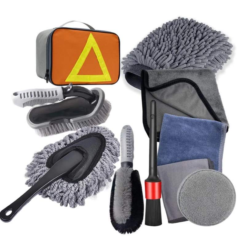

Detail Brush Set Power Scrubber Drill Brushes For Car Wheel Rim Cleaning Detailing Brush Set For Car Air Vents Dirt Dust Remove