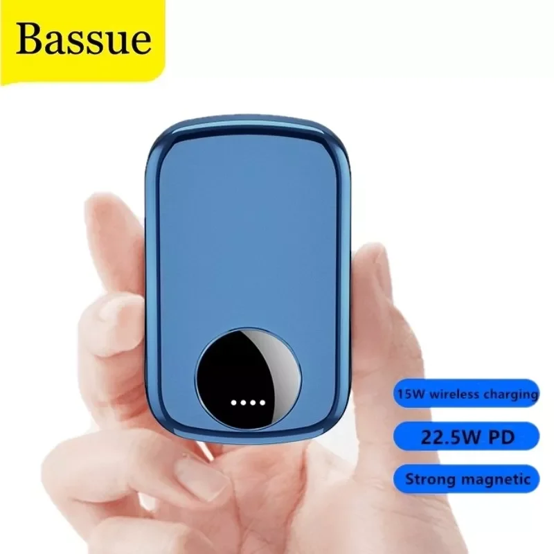 NEW Powerbank For magsafe Wireless Power Bank charger 10000mAh For apple iphone 12promax mini External auxiliary battery for xia
NEW Powerbank For magsafe Wireless Power Bank charger 10000mAh For apple iphone 12promax mini External auxiliary battery for xia