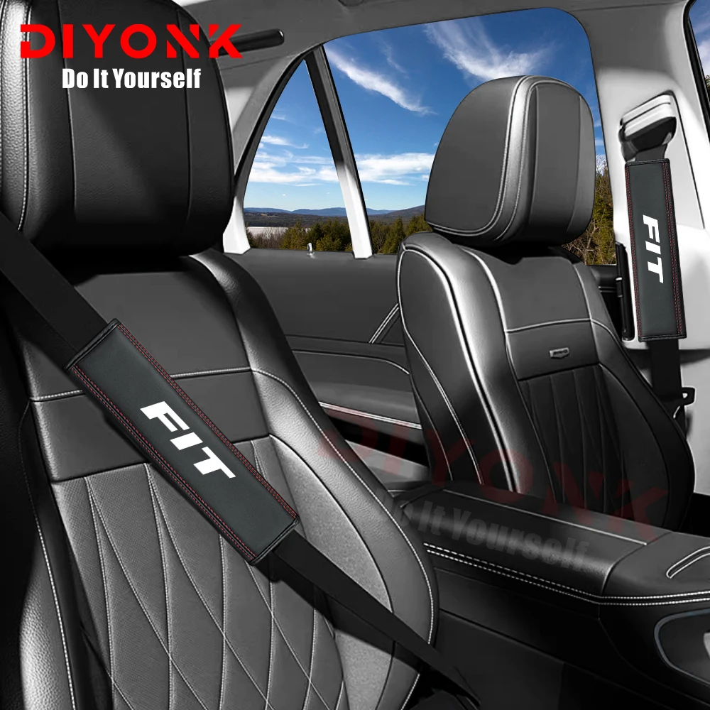 1/2PCS Car Shoulder Cover Cushion Auto Seat Belt Pad Leather Seat Belt Cover For Honda Fit 1.5LX 1.5SE 1.5EX 1.5EXLI 2001-2022
1/2PCS Car Shoulder Cover Cushion Auto Seat Belt Pad Leather Seat Belt Cover For Honda Fit 1.5LX 1.5SE 1.5EX 1.5EXLI 2001-2022