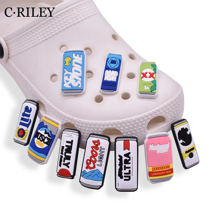 9pcs Cartoon Beer PVC Shoe Charm for Croc Shoe Original Ornaments Sneakers Accessories Decorations Women Men Gift
9pcs Cartoon Beer PVC Shoe Charm for Croc Shoe Original Ornaments Sneakers Accessories Decorations Women Men Gift
