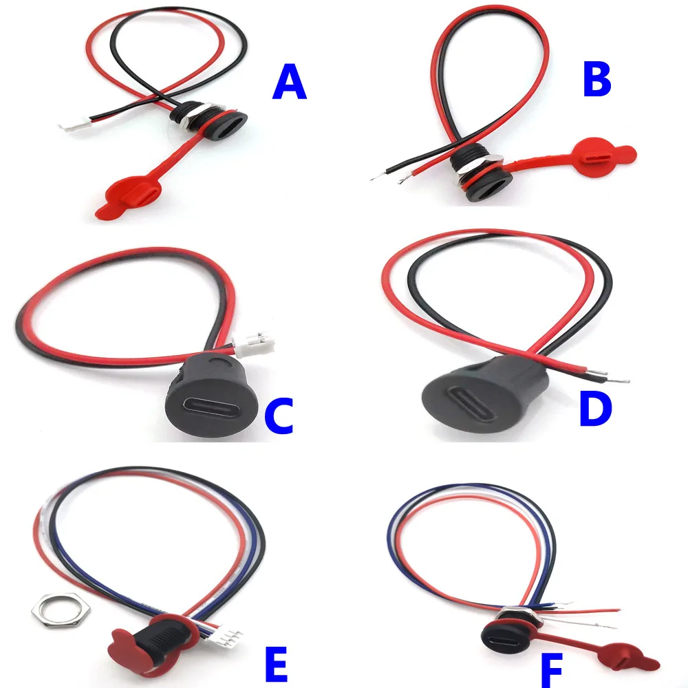 10pcs USB-C Connector 2pin 4pin Type-C to PH2.0 With Wire Nut Snap Plate Female 3A 2A USB High Current Fast Charging jack port
10pcs USB-C Connector 2pin 4pin Type-C to PH2.0 With Wire Nut Snap Plate Female 3A 2A USB High Current Fast Charging jack port