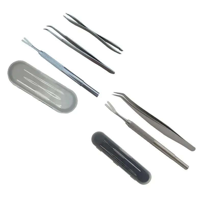Pet Tick Tweezers Professional Cat Dog Stick Off Set Tongs Quick Remover Tweezers Stainless Steel Cleaning Grooming Tools
Pet Tick Tweezers Professional Cat Dog Stick Off Set Tongs Quick Remover Tweezers Stainless Steel Cleaning Grooming Tools