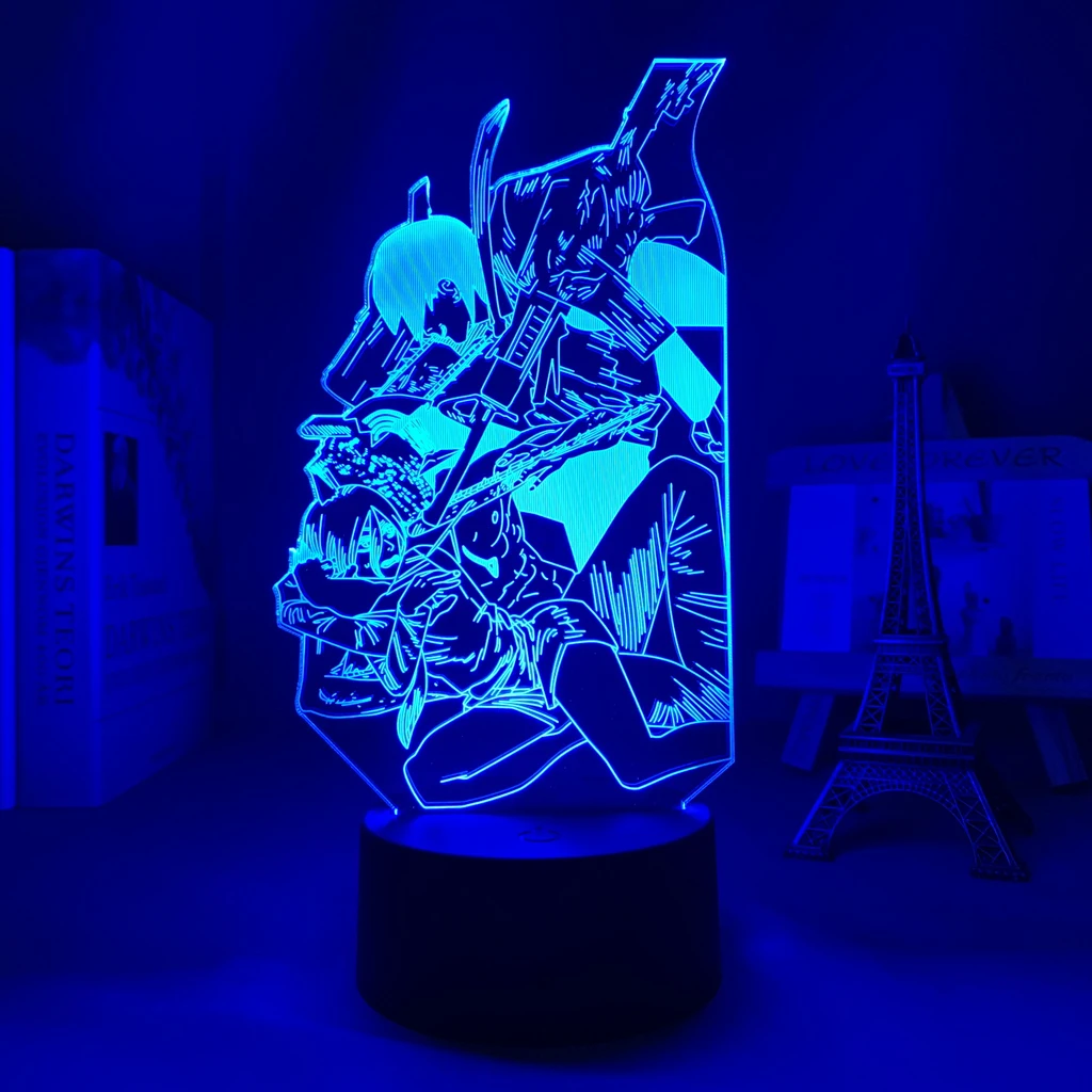 Anime Led Light Chainsaw Man for Bedroom Decoration Nightlight Birthday Gift Room Decor Table 3d Lamp Chainsaw Man
Anime Led Light Chainsaw Man for Bedroom Decoration Nightlight Birthday Gift Room Decor Table 3d Lamp Chainsaw Man