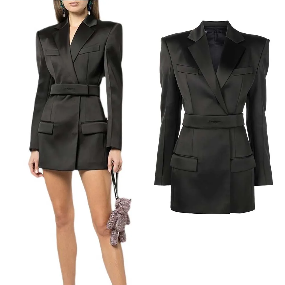 Осень 2022, новый дизайн, куртка с поясом со звездами в европейском и американском стиле, темпераментный яркий атласный женский костюм, платье
Осень 2022, новый дизайн, куртка с поясом со звездами в европейском и американском стиле, темпераментный яркий атласный женский костюм, платье