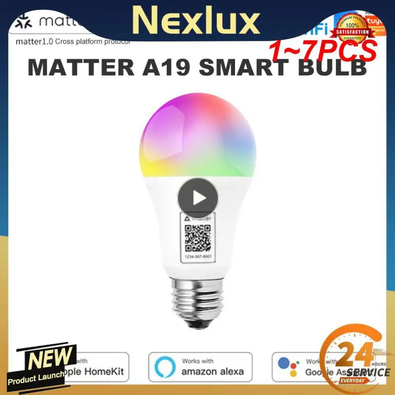 

1~7PCS Intelligent RGBW bulb GU10 E27 E14 24 key infrared remote control AC110V 230V 6W 10W color plus white light dimming