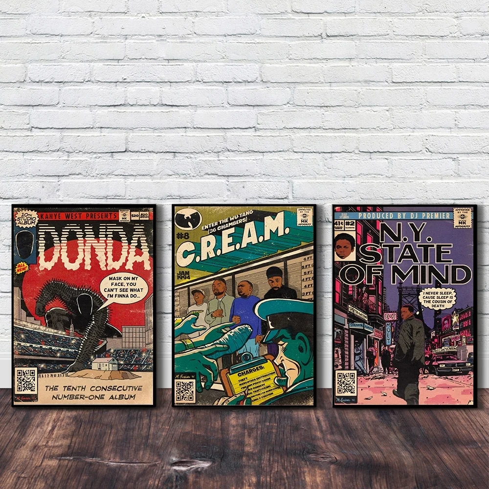 Картина на холсте в стиле хип-хоп 
Картина на холсте в стиле хип-хоп