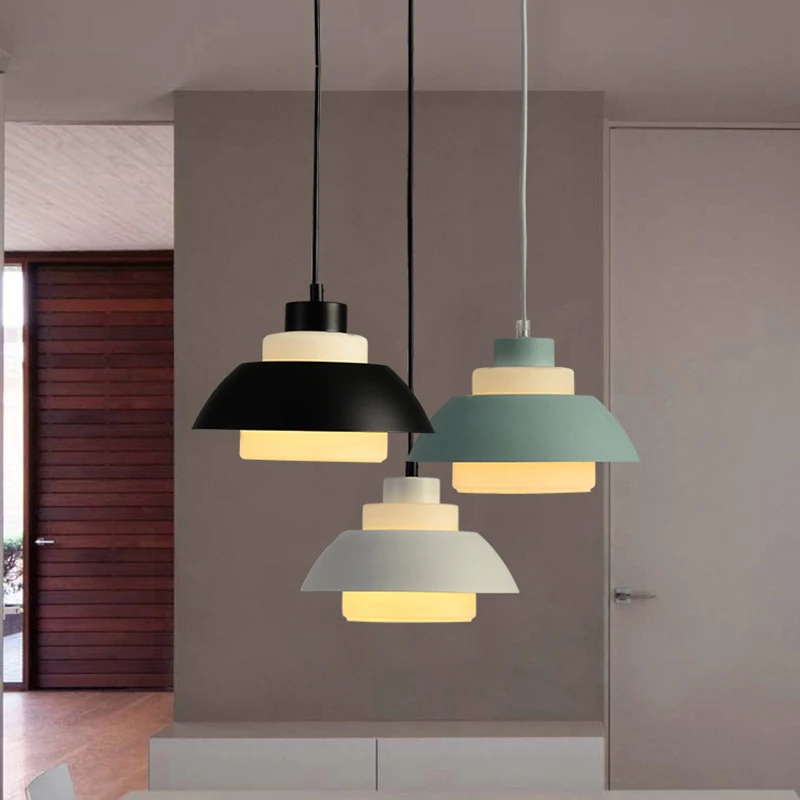 Modern Minimalist Pendant Light Macaron Hanging Lamp Restaurant Bedroom Lighting Fixtures Coffee Shop Bedside Small Chandelier
Modern Minimalist Pendant Light Macaron Hanging Lamp Restaurant Bedroom Lighting Fixtures Coffee Shop Bedside Small Chandelier