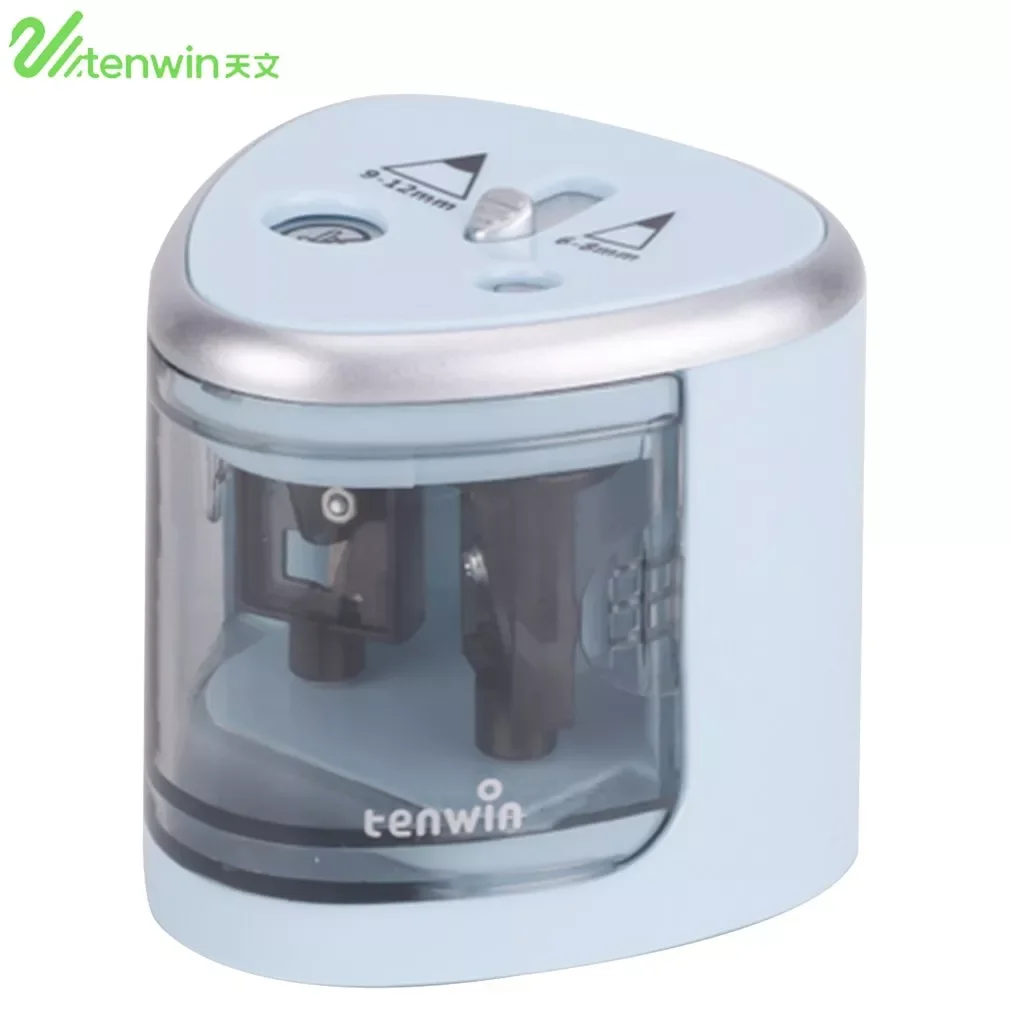 TENWIN Electric Auto Pencil Sharpeners Two-hole Pencil Sharpener For School Office Home Stationery Battery USB Charge Powered
TENWIN Electric Auto Pencil Sharpeners Two-hole Pencil Sharpener For School Office Home Stationery Battery USB Charge Powered