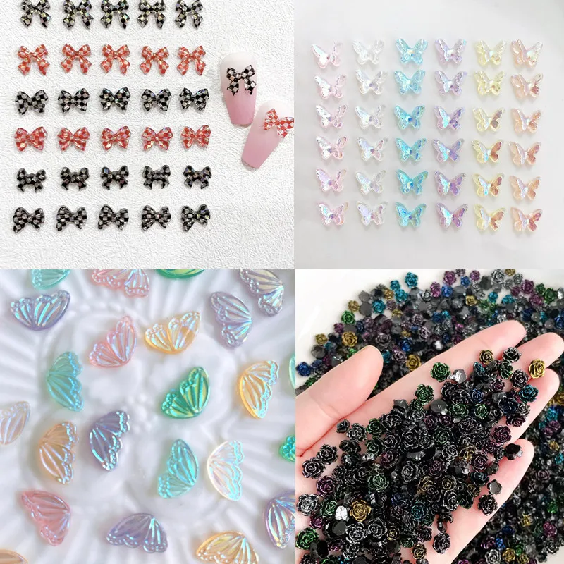 30Pcs New Aurora Series Nail Art Rhinestones 3D Crystal Resin Flowers Butterfly Camellia Nails Accessories Manicure Wholeslaes
30Pcs New Aurora Series Nail Art Rhinestones 3D Crystal Resin Flowers Butterfly Camellia Nails Accessories Manicure Wholeslaes