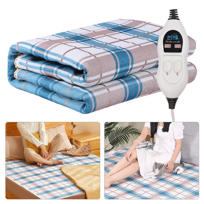 Electric Blanket 220V Thicker Heater Heated Blanket Mattress Thermostat Electric Heating Blanket Winter Body Warmer 2023
Electric Blanket 220V Thicker Heater Heated Blanket Mattress Thermostat Electric Heating Blanket Winter Body Warmer 2023