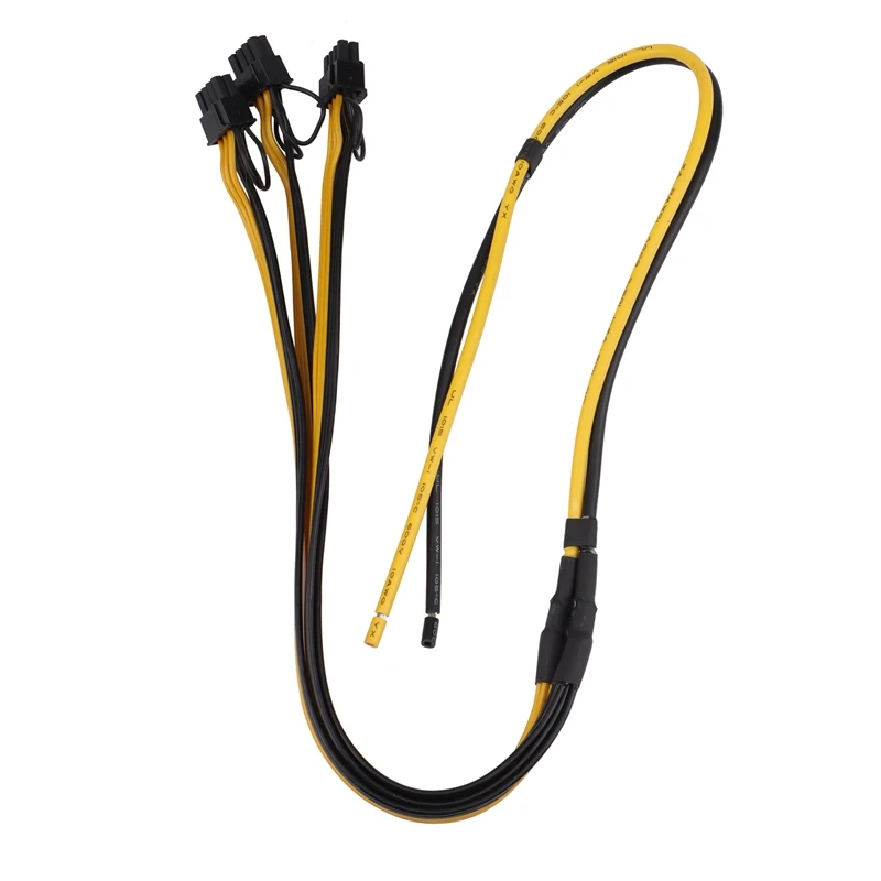 Graphic Card Power Supply Cable 1 to 3 6P+2P Miner Adapter Cable 8Pin GPU Video Card Wire 10AWG+16AWG Cables for Mining
Graphic Card Power Supply Cable 1 to 3 6P+2P Miner Adapter Cable 8Pin GPU Video Card Wire 10AWG+16AWG Cables for Mining