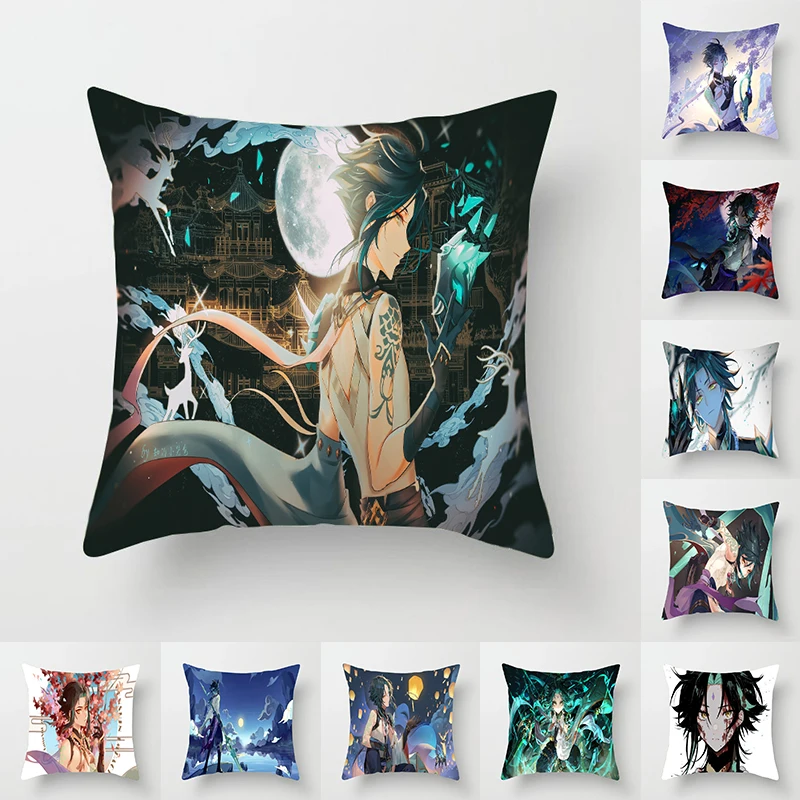 Body Pillow Cover Xiao Genshin Impact Luxury Cusions Cover Pillowcases 40x40 Livingroom Decoration Dakimakura Home Accessories
Body Pillow Cover Xiao Genshin Impact Luxury Cusions Cover Pillowcases 40x40 Livingroom Decoration Dakimakura Home Accessories
