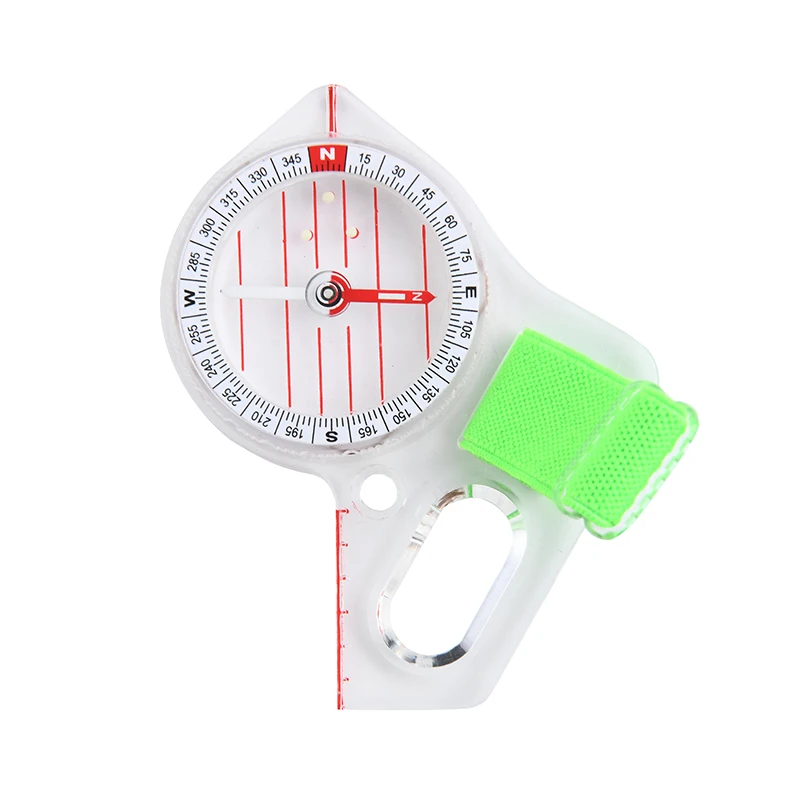 

1pc Outdoor Professional Thumb Compass Elite Competition Orienteering Compass Portable Compass Map Scale Compass