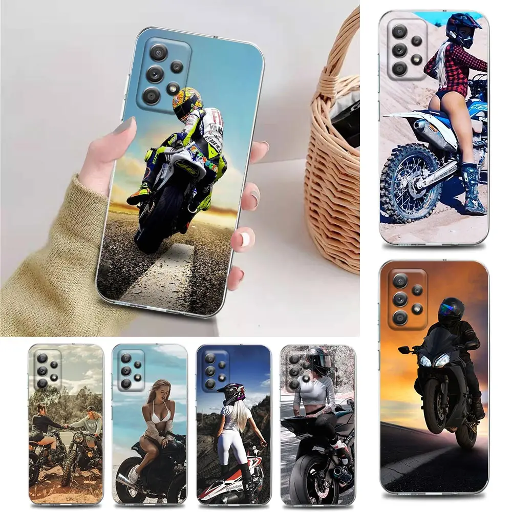Sexy Girl Motocross Clear Phone Case for Samsung A71 A72 A73 A01 A11 A12 A13 A22 A23 A31 A32 A41 A51 A52 A53 4G 5G TPU Case
Sexy Girl Motocross Clear Phone Case for Samsung A71 A72 A73 A01 A11 A12 A13 A22 A23 A31 A32 A41 A51 A52 A53 4G 5G TPU Case
