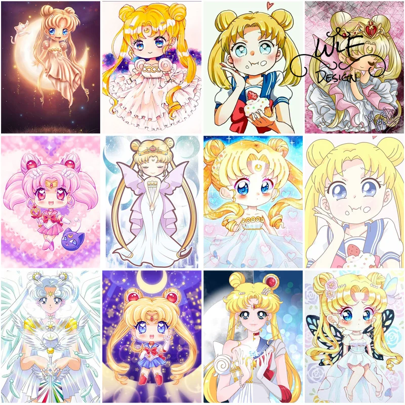 Sailor Moon Diamond Painting 5D Diy Cross Stitch Mosaic Bandai Anime Poster Room Decor Wall Art Gift Handmade Print Cartoon HD
Sailor Moon Diamond Painting 5D Diy Cross Stitch Mosaic Bandai Anime Poster Room Decor Wall Art Gift Handmade Print Cartoon HD