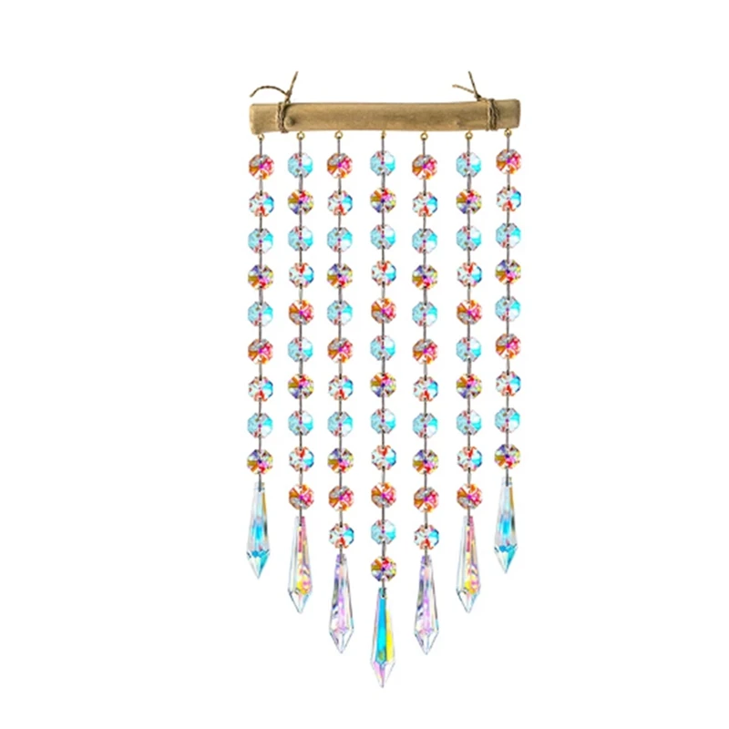 Hanging Window Rainbow Maker Glass Crystal Mobile Wind Chimes Home Wall Art Decoration Gift
Hanging Window Rainbow Maker Glass Crystal Mobile Wind Chimes Home Wall Art Decoration Gift