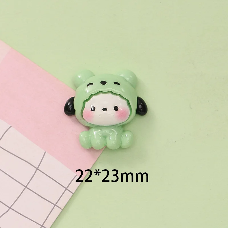 10 шт. новый кавайный мультфильм милая лунная собака серия смола альбом для вырезок Diy ювелирные изделия вечерние детский подарок шпилька аксессуары A24