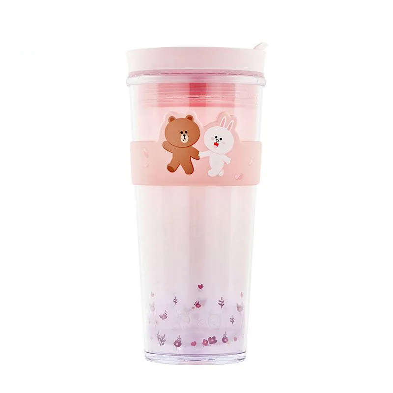 Line Friends Brown Cony Sakura Series Cartoon Anime Double-Layer As Portable Leak-Proof Heat Insulation Cup Thermos Water Bottle
Line Friends Brown Cony Sakura Series Cartoon Anime Double-Layer As Portable Leak-Proof Heat Insulation Cup Thermos Water Bottle