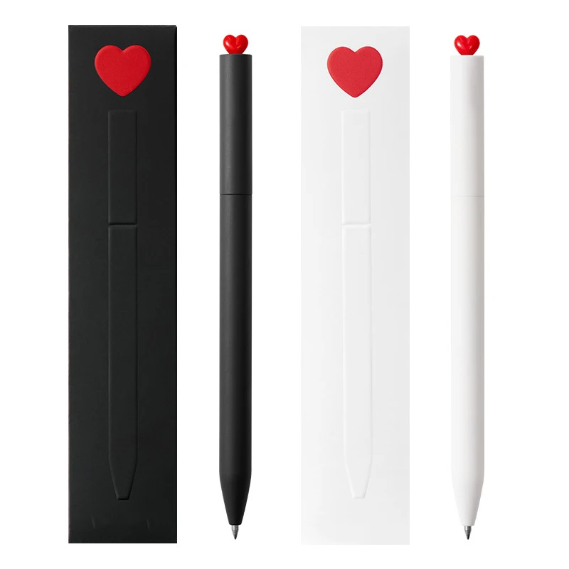 High Quality Cute Love Refillable Ballpoint Gel Pen, 0.5mm Black Ink Fine Point Signature Smooth Writing, Valentine's Day Gift
High Quality Cute Love Refillable Ballpoint Gel Pen, 0.5mm Black Ink Fine Point Signature Smooth Writing, Valentine's Day Gift