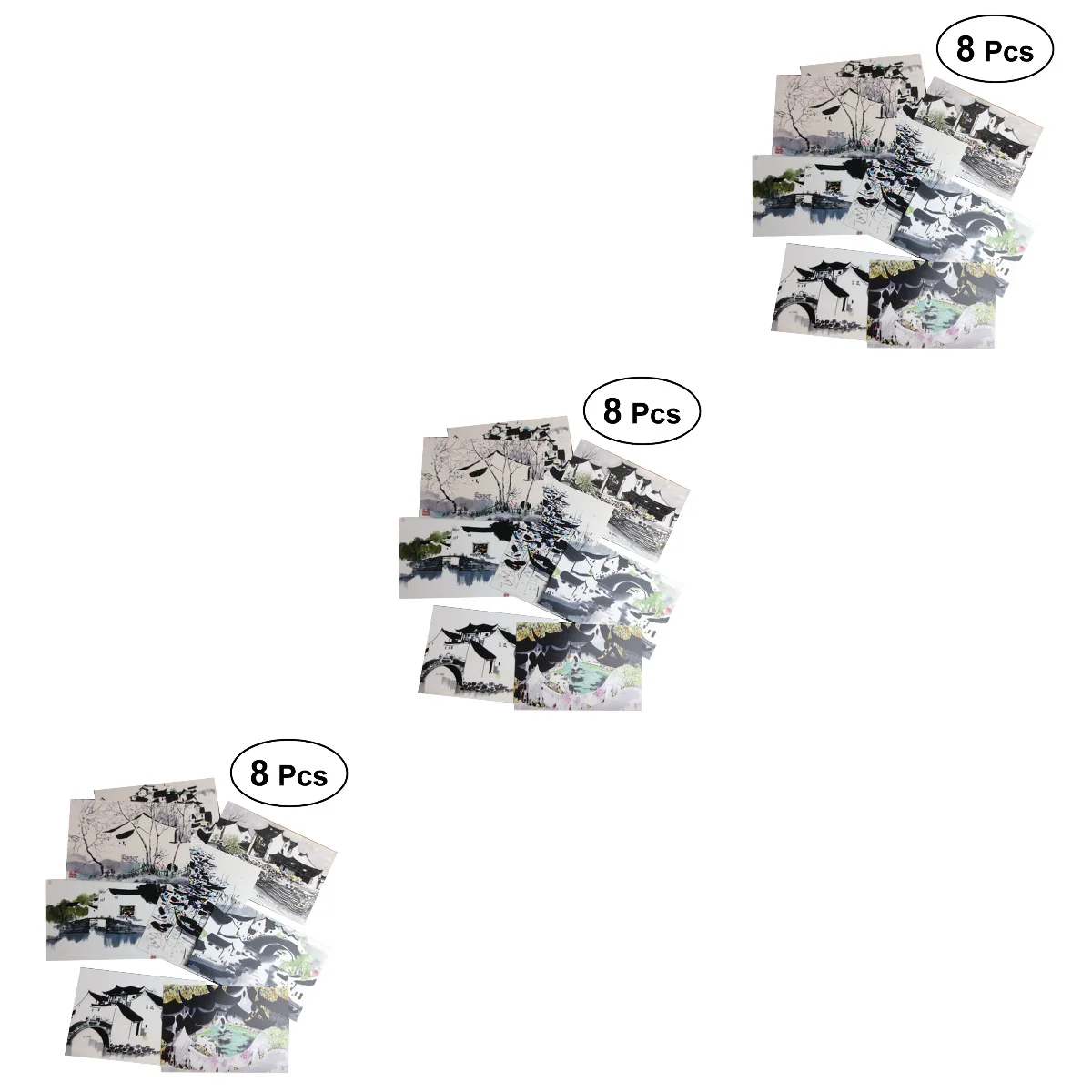 24 Pcs Chinese Traditional Postcards Scenery 300GSM White Cardboard Gift Cards Greeting Cards Postcards
24 Pcs Chinese Traditional Postcards Scenery 300GSM White Cardboard Gift Cards Greeting Cards Postcards